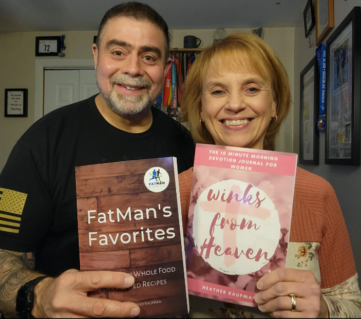 FatMan’s Favorite Cookbook and Winks From Heaven Women’s Devotional Bundle (2 books)